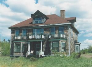Marconi's residence circa 1905-07 at Marconi Towers near Glace Bay, Cape Breton Island